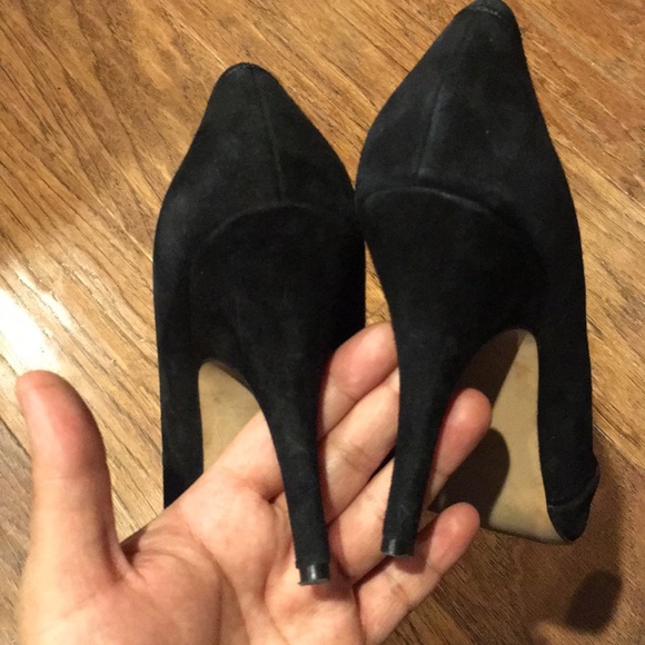 Madewell Mira Suede Heels Pumps - Picture 5 of 8